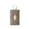 thumbnail image 1 of Portable for Stroller Refillable Floral Baby Wipe Holder Quilted Wipe Pouch with Lanyard for Casual Travel,Green, 1 of 4