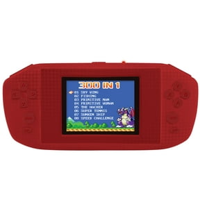Portable game console Power Cyber Arcade 300 games - Lexibook JL3000RD (RED)
