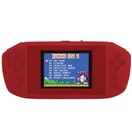 Portable game console Power Cyber Arcade® 300 games - Lexibook JL3000RD (RED)