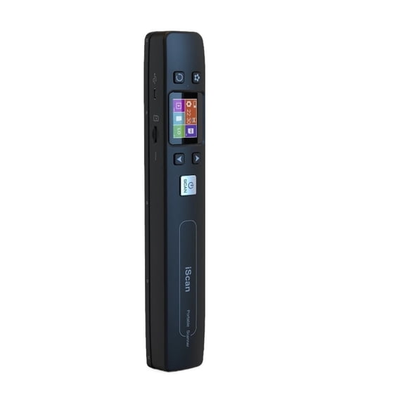 Portable iScan Document Photos Scanner 1050DPI Support WiFi & Rechargeable Handheld Scan Photo Mobile Scanner JPG/PDF Format,
