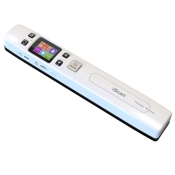 Portable iScan Wifi Scanner Handheld Zero Margin Scanner 1050DPI HD Scanner JPG/PDF for Business Reciepts Scan Document Images