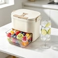 thumbnail image 1 of Portable ice Maker, 2026 Household Countertop Ice Maker Machine with Handle, 52 Grid ice Making Box with Sealed Lid and Shovel for Home Office Outdoor, 1 of 8