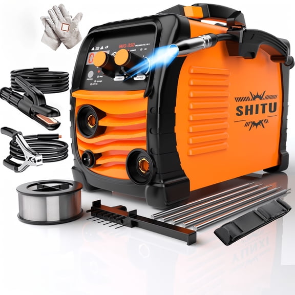 Portable multi-functional LED digital display electric welder, dual voltage adaptive, suitable for home repairs and outdoor construction