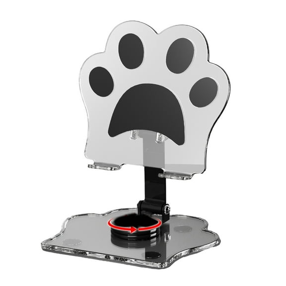Portable multiple Angle Adjustable Acrylic Stand Foldable Phone Stand for Tablets Phones E Readers In Office Living Room