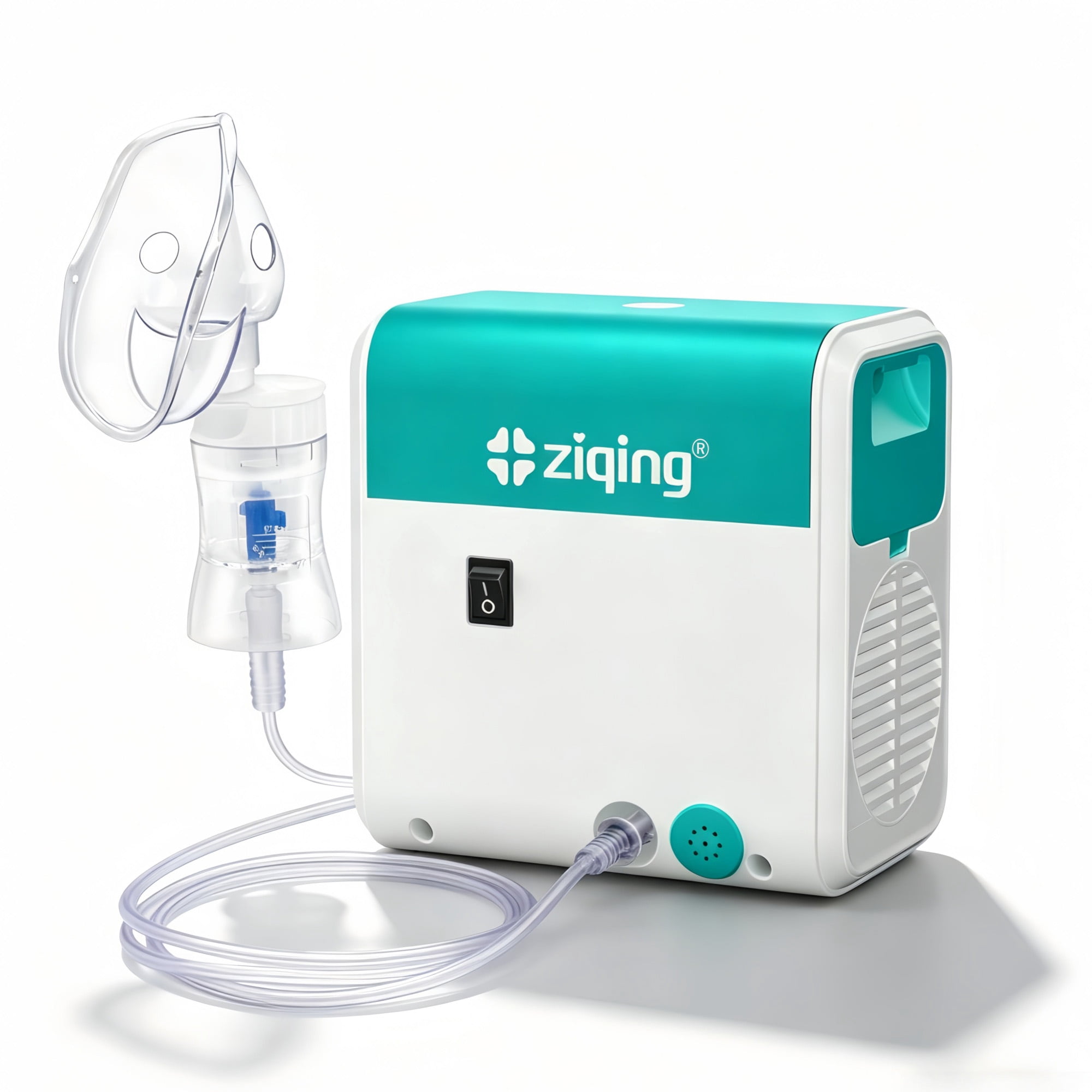 Portable personal air purification humidifier