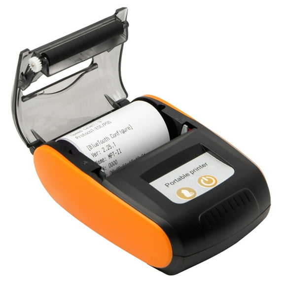 Portable printer,Roll Compatible With Paper Roll Compatible Usb Mobile Printer Android/ios/windows Business Restaurant Inch Thermal Paper Bt Usb Mobile Printer 58mm Thermal Printer With 2