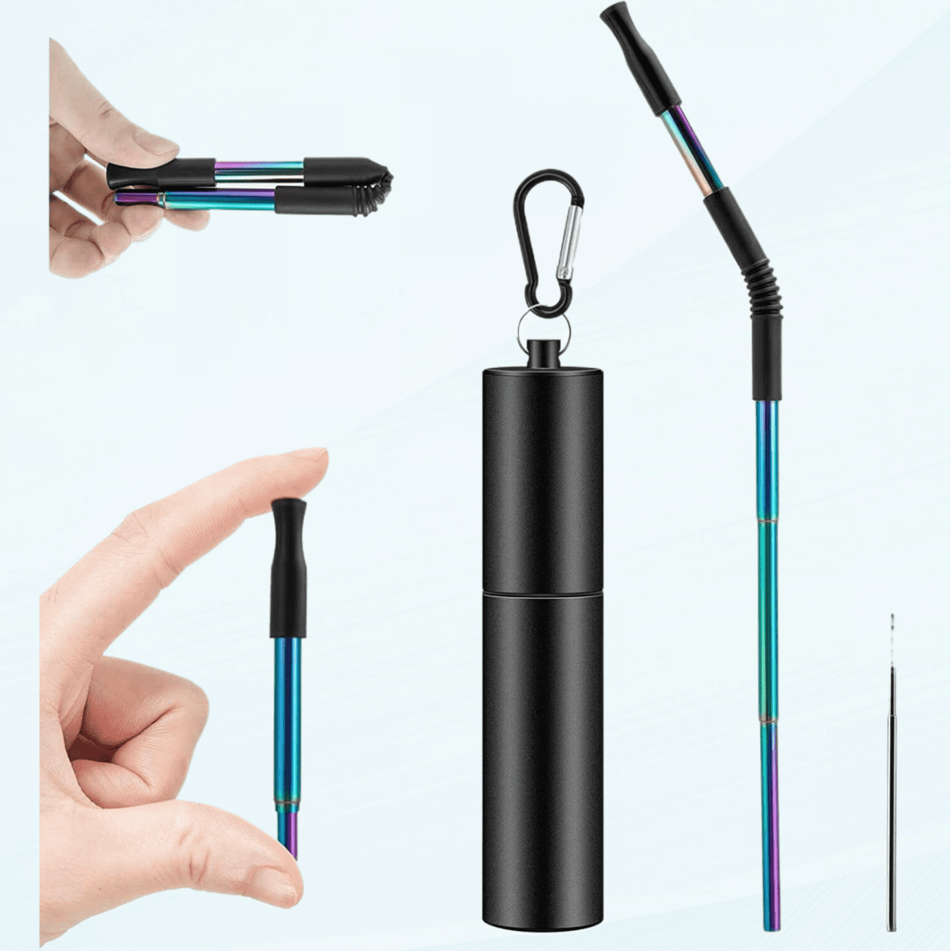 Travel straws with case 60 photos - Grandioseship.com