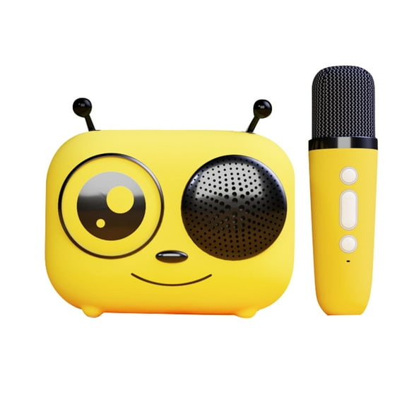 Portable s Bluetooth Karaoke Speaker  Built-in Microphone, Voice Effects, AI Assistant XiaoYi | Vocal Reduction & Noise Suppression Included