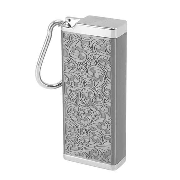 Portable <span Style="background:red"></span> Pocket With Carabiner, Secure King Size Cigar Storage