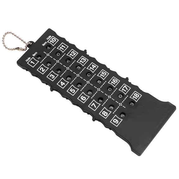 Portable <span Style="background:red"></span> Stroke Counter, Reliable ABS Plastic Design, Simple Score Tracking For Competitions