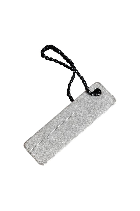 Portable stone Lightweight Practical Pocket Keychain Double Sided Tool Fishing Hook File Fishhook Nail for Grinding Tools