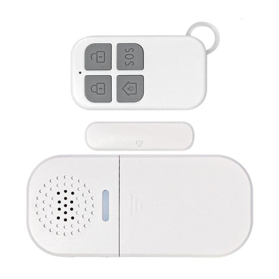 PortableW1re1essDoor Entry Alarm With Real Time Alert Anti Theft Protective No Tools Need 130dB Alert Home Safety