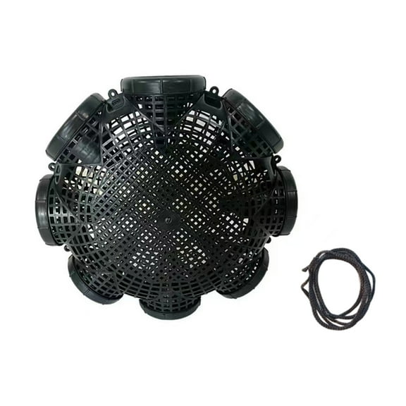 Portables 8 Entry Fish with Corrosions Resistance Shrimp Loaches Eels Crabs Cage Fisherman Supply