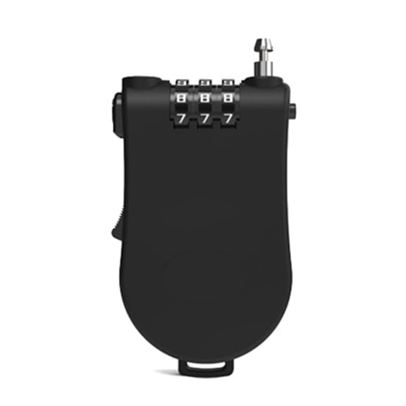 Portables Anti Thefts Cable Lock With 3 Number Code for Motorcycles Travel Bags Sports Equipment