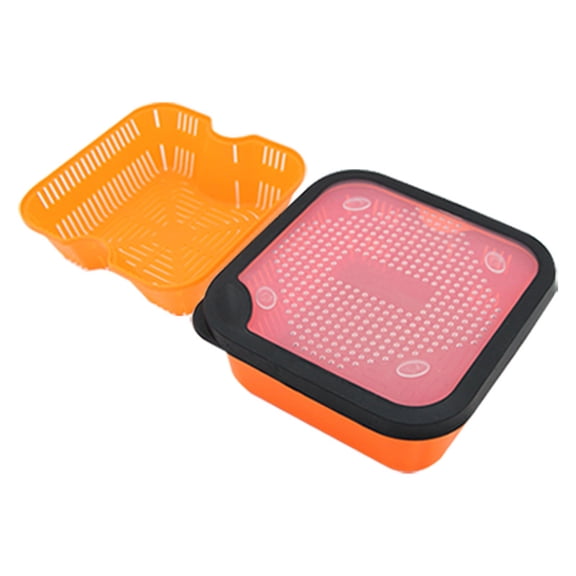 Portables Fishing Baits Box Separated Compartments Earthworms Lures Carriers for Organized Earthworms Red Parasites Care