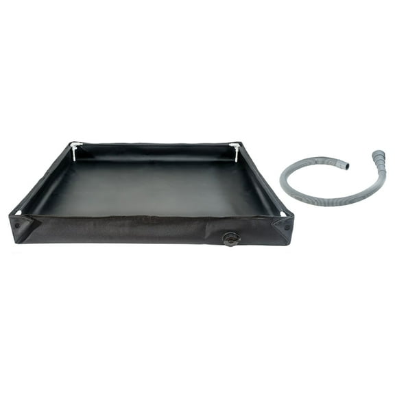 Portables Folding Shower Tray Reinforced Fiber Frame Camping Shower Base for Outdoor Use
