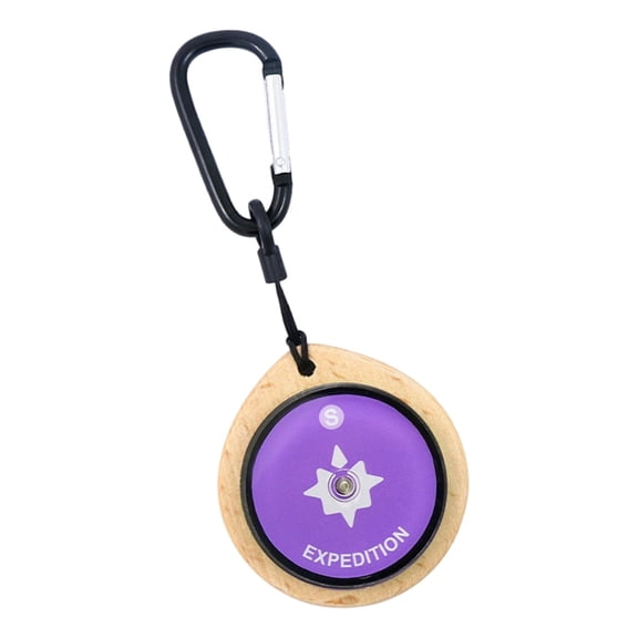 Portables Wooden Compasses Ergonomic Beechwood Compasses for Pockets Or Backpacks