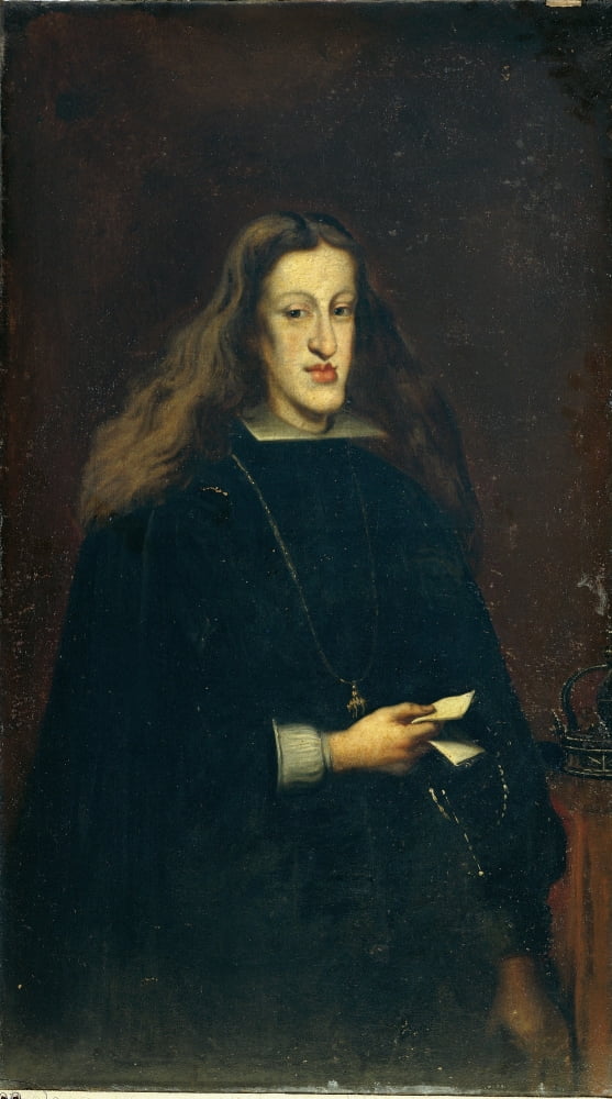 Portait Of Carlo Ii Canvas Art - (18 x 24)