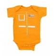 thumbnail image 1 of Portal 2 Aperture Test Subject Orange Infant Onesie Romper, 1 of 1
