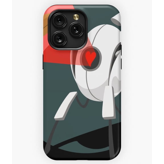 Portal 2 Turret Cake Lover Funny Gaming Graphic A3668 Phone Case for iPhone 11 to 17 Pro Max