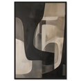 thumbnail image 1 of Portal Canvas Modern Neutral Wall Art by Art Remedy, Black Frame, 30" x 45", 1 of 7