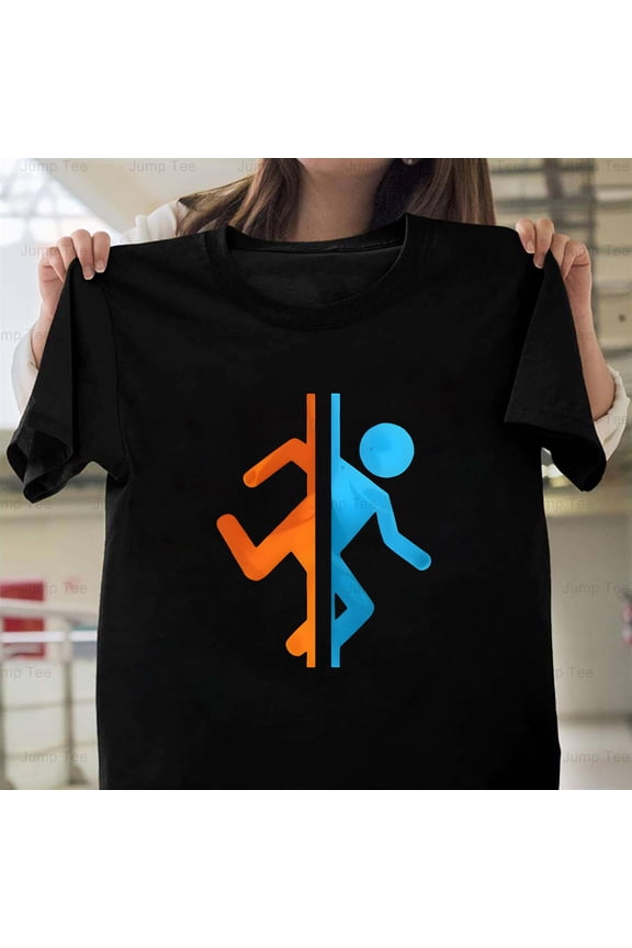 Portal Game Retro Bold Graphic For Science Fans Aperture Labs Unisex T-Shirt, up to size 5XL