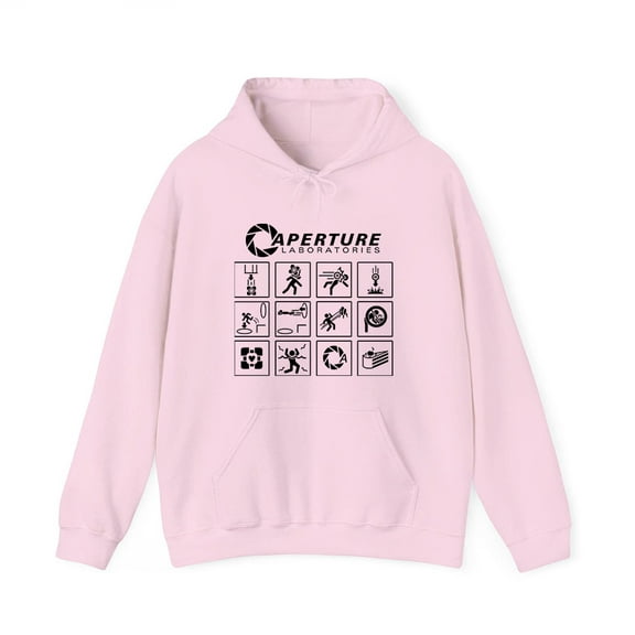 Portal Game Series Merch Aperture Laboratories Logo Hoodie Men Women Long Sleeve Pullover Tops