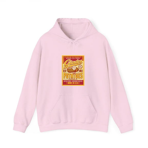 Portal Game Series Merch Potato Hoodie Fashion Unisex Men Women Long Sleeve Pullover Tops