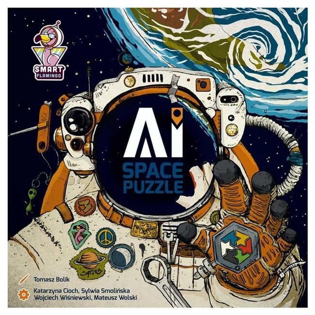 AI Space Puzzle Strategy Board Game for 2 to 5 Players Ages 8+
