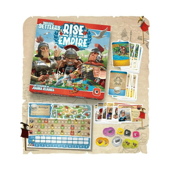 Imperial Settlers Rise of the Empire Expansion Interactive Board Game Portal Games PLG1211