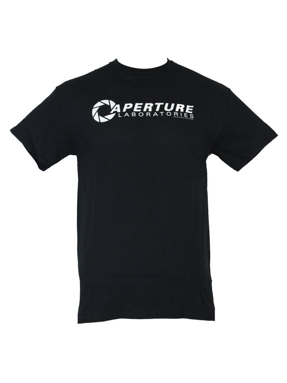 Portal Mens T-Shirt - Aperature Science Laboratories Logo (4X-Large)