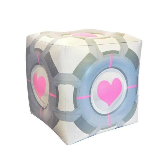 Portal Original Companion Cube Inflatable Ottoman