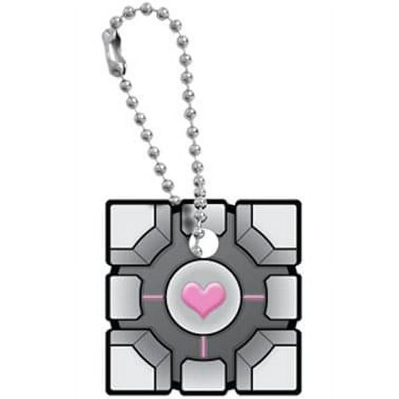 Portal Original Companion Cube Key Cap Key Chain