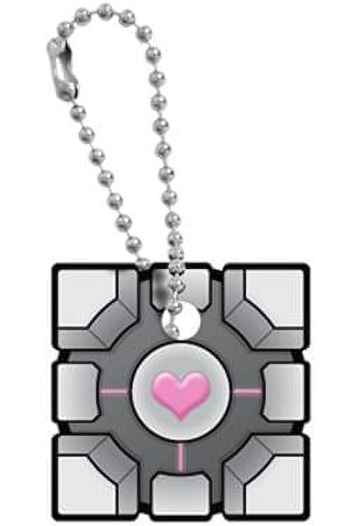 Portal Original Companion Cube Key Cap Key Chain