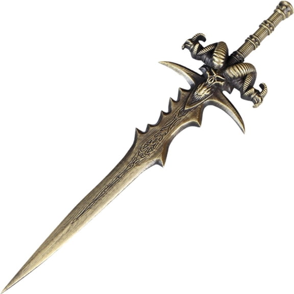 Portalble Letter Opener Knife Goat Sword Shape Letter Opener Mini Sword Envelope Slitter Utility Knife Cutter Envelope Opener