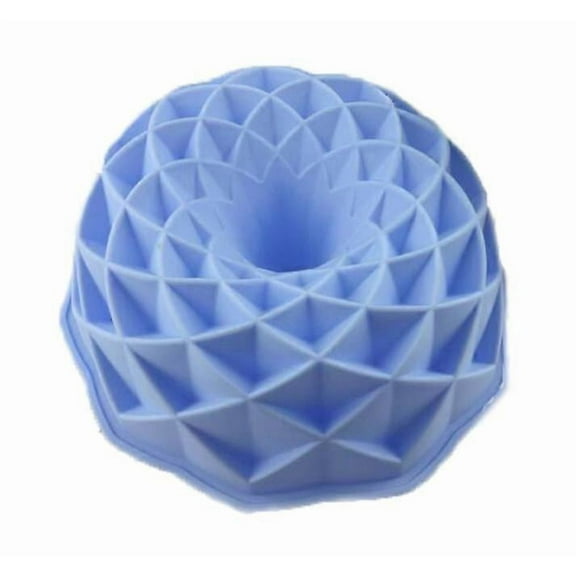 Jubi Cake Pan Bread Gelatin Jello Baking Silicone Mold Dia. 8.3inch,4047