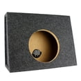 thumbnail image 1 of Ported Vented 10" Subwoofer Truck Box Enclosure Single Sub RI Audio 1" MDF Face, 1 of 6