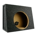 thumbnail image 1 of Ported Vented 12" Subwoofer Truck Box Enclosure Single Sub RI Audio 1" MDF Face, 1 of 6
