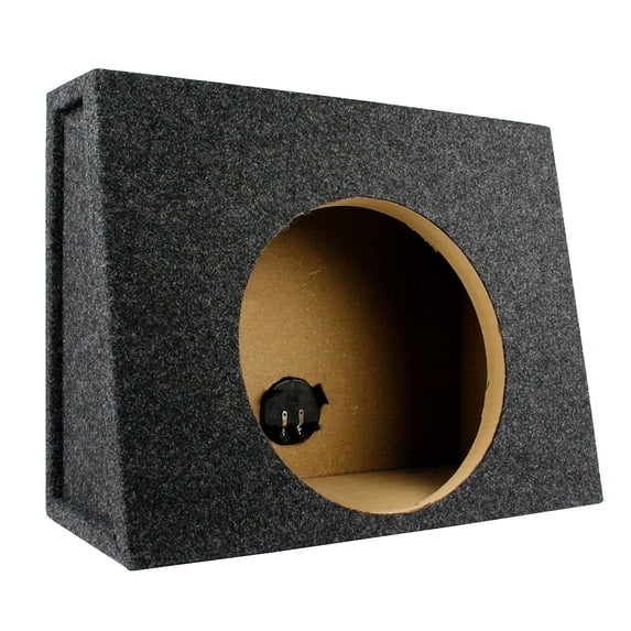 Ported Vented 12" Subwoofer Truck Box Enclosure Single Sub RI Audio 1" MDF Face