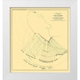 thumbnail image 1 of Porter 20x21 White Modern Wood Framed Museum Art Print Titled - Fort Fisher North Carolina First Attack, 1 of 4