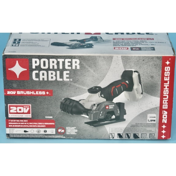 Porter Cable 20V Brushless 3" Cut Off Saw Tool Only