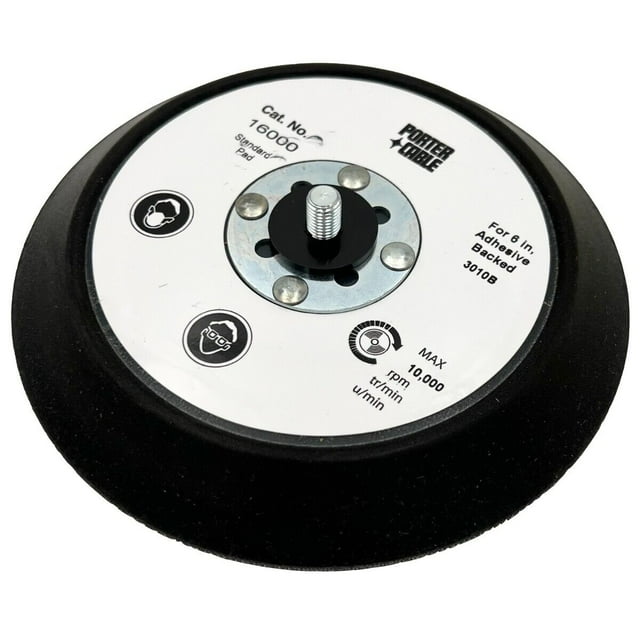 Porter Cable 7336 Replacement 6" PSA Sander Pad # 16000