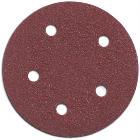 Porter Cable 735500805 - 5" 80 Grit Aluminum Oxide 5-Hole Hook-and-Loop Sanding Discs
