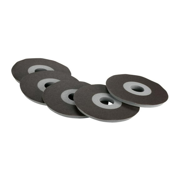 PORTER-CABLE Porter Cable 77125 9-Inch 120 Grit Drywall Pad with Abrasive Disc 5-pack Indoor & Outdoor Use, NEC-Compliant