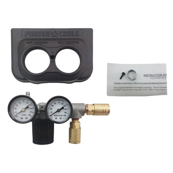 Porter Cable Air Compressor Replacement Manifold Kit - 5140110-41
