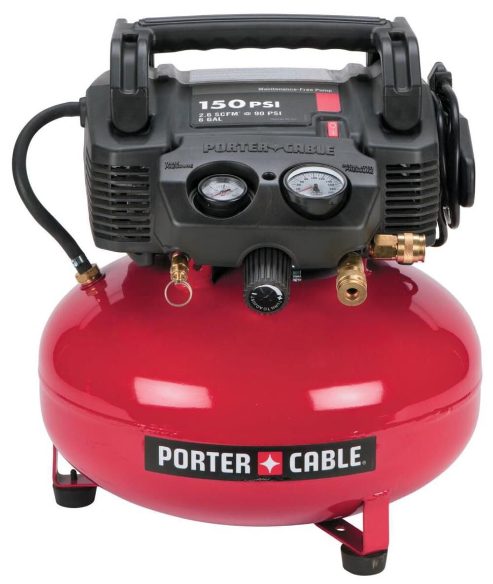 Porter-Cable C2002 6-Gallon Pancake Compressor