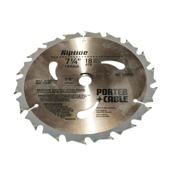 Porter-Cable Tools Riptide 7-1/4-Inch 18 Tooth ATB Thin Kerf Framing S_ PC-12800