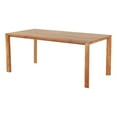 thumbnail image 1 of Porter Designs Bauhaus Solid Acacia Wood Dining Table - Natural., 1 of 6