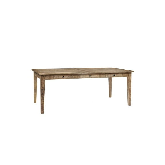 Porter Designs Berkshire Traditional Solid Wood Dining Table in Brown.