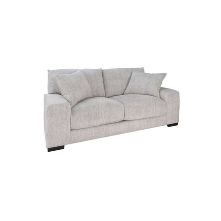 Porter Designs Big Chill Soft Microfiber Loveseat - Cream